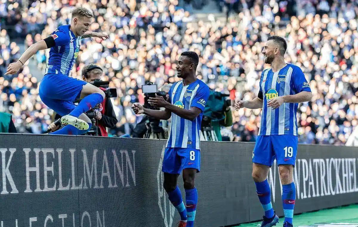 门兴格拉德巴赫客场不敌了柏林赫塔，遗憾失利